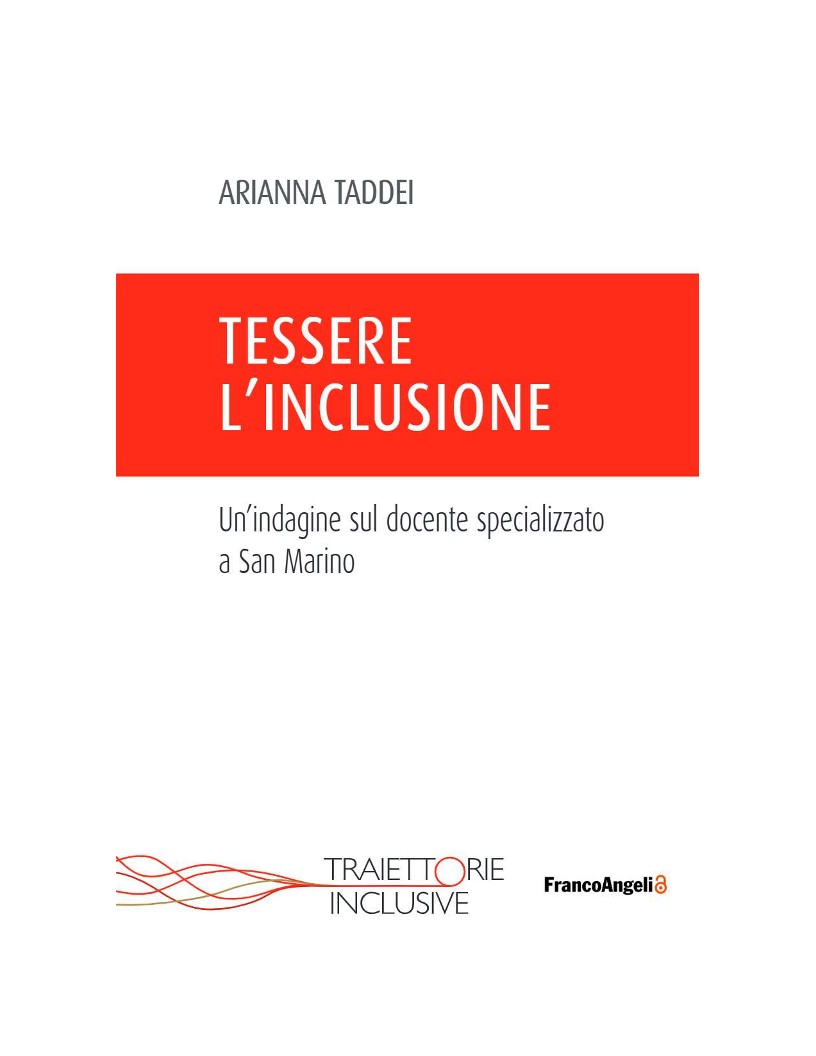 Tessere l'inclusione: Un'indagine sul docente specializzato a San Marino