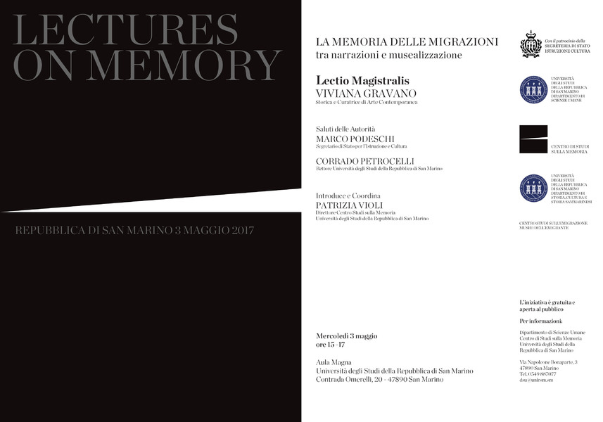 Lecture on memory 3.5.2017