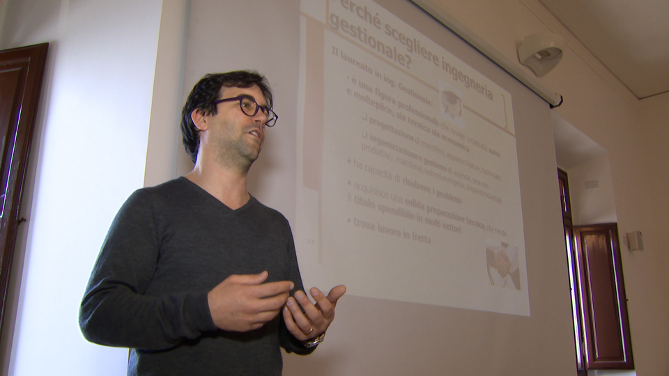 Pietro Renzi Orientamento ingegneria gestionale